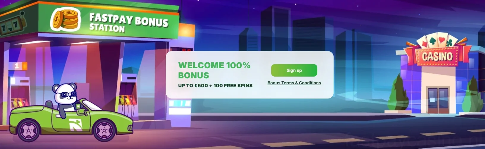 Fastpay Casino Welkomstbonus